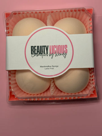 Mini Marshmallow Makeup Sponges (x4)